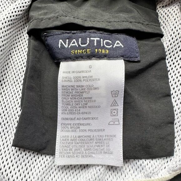 🔃Nautica Men’s Black Board Shorts Swim Trunks - Picture 7 of 9